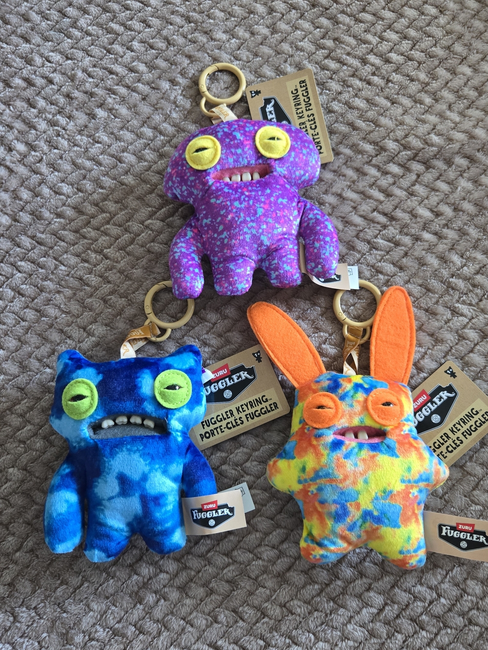 ZURU Fuggler Plush Keyring - Purple